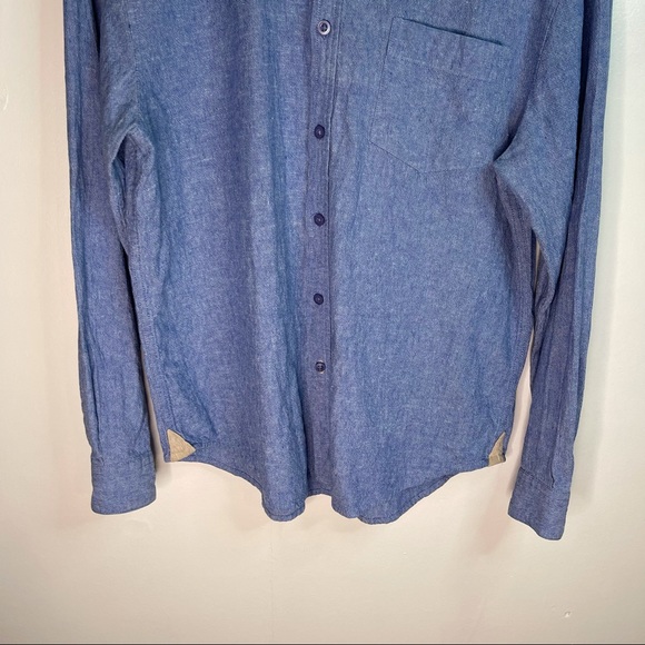 Bruno Linen Button Down Shirt - Picture 3 of 7